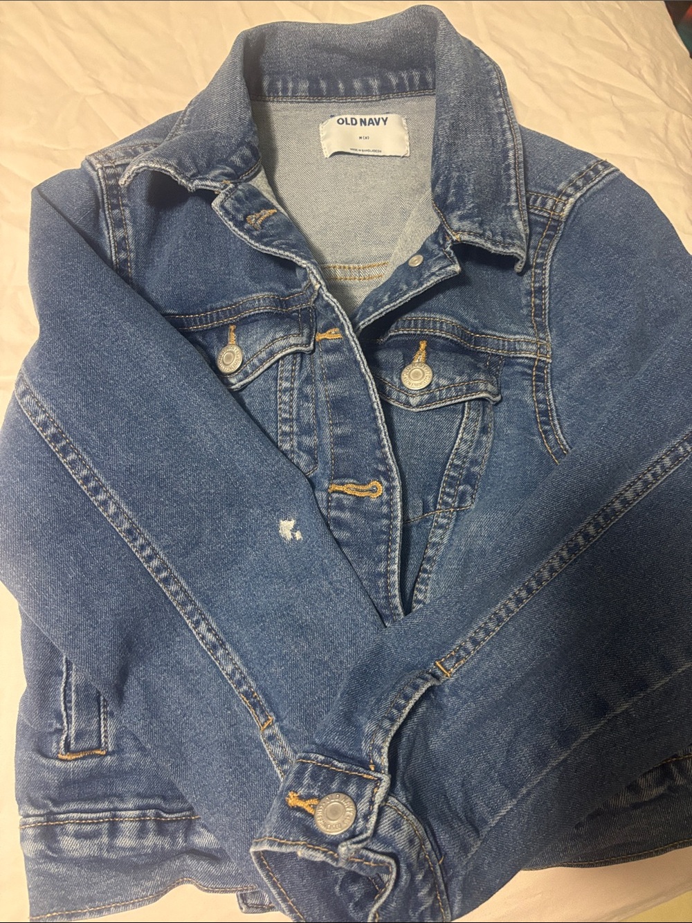 Old Navy Medium Blue Denim Jean Jacket